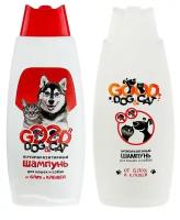 Шампунь антипаразитарный "Good Dog&Cat" для кошек и собак, 250 мл, микс