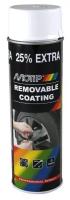 MOTIP аэрозольная автоэмаль Removable Coating глянцевый белый, 500 мл