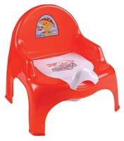 Кресло-горшок, туалет для детей 32.1х24.6х34.1 красный DD Style