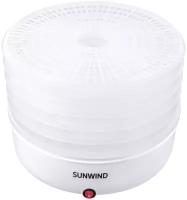 Сушилка для овощей и фруктов SunWind SUN-FD-1, белый, 5 поддонов