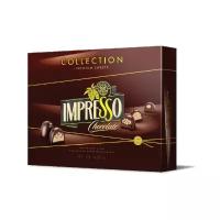 Impresso ассорти Premium коричневый, шоколадный 424гр, 424 г, картонная коробка