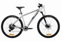 Велосипед STINGER 27.5" RELOAD STD серебристый, алюминий, размер 18"