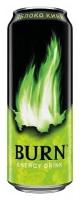 Энергетический напиток Burn Apple Kiwi 12 шт по 0.449 л