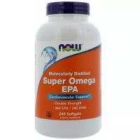 Суперомега с ЭПК, очищенная на молекулярном уровне (Super Omega EPA Now Foods), 240 капсул