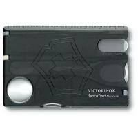 Швейцарская карточка VICTORINOX SwissCard Nailcare, чёрная