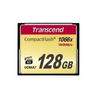 Карта памяти 128 ГБ CompactFlash (CF) Transcend CompactFlash X1000 (TS128GCF1000)