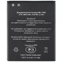 Аккумулятор для 4Good S451m 4G / BLI-1600