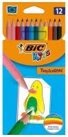 Карандаши цветные 12цв 6-гран Bic Tropicolors 832566