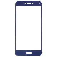 Защитное стекло Full Screen 5D на весь экран с рамкой для Huawei Honor 8 Lite / P8 Lite (2017) синее