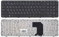 Клавиатура для ноутбука HP Pavilion G7-2255er черная c рамкой