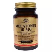 Мелатонин Solgar Melatonin 10 mg. 60 таб