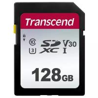 Карта памяти Transcend 300S SDXC 128Gb UHS-I Cl10, TS128GSDC300S