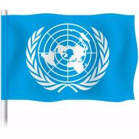 Флаг ООН / 90x135 см