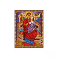 Богородица Всецарица Рисунок на ткани 35,5х27 Каролинка ткби 3011 35,5х27 Каролинка ткби 3011