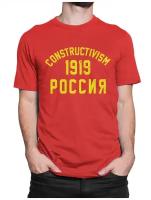 Футболка DS Apparel, размер 2XL, красный