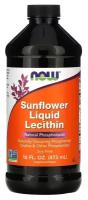 Раствор NOW Sunflower Liquid Lecithin, 473 мл