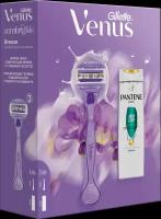 Venus Набор Breeze Бритвенный станок + шампунь Pantene Pro-V Aqua Light