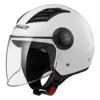LS2 Шлем OF562 Airflow Solid Белый L