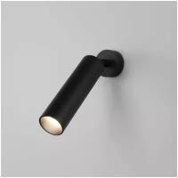 Спот / Настенный светодиодный светильник с поворотным плафоном Eurosvet 20128/1 LED, 8 Вт, 4200 К, цвет черный