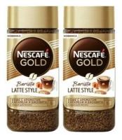 NESCAFE Кофе растворимый Gold Barista Latte Style, cтеклянная банка, 85 гр, 2 шт