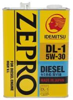 Масло моторное Idemitsu 5W-30 ZEPRO Diesel DL-1 (4л)
