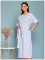 Платье 1001dress, размер XXL, голубой