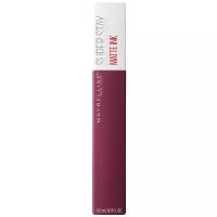 Maybelline New York Super Stay Matte Ink жидкая помада для губ суперстойкая матовая, оттенок 40, Believer