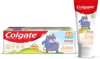 Зубная паста Colgate детская, Для Детей 3-5 лет, вкус Апельсина, 60 мл, без фторида