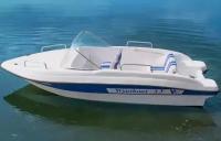 Стеклопластиковая лодка Wyatboat-3У/ Стеклопластиковый катер/ Лодки Wyatboat