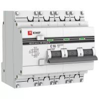 Дифференциальный автомат EKF АД-32 тип А 4П 30 мА C 4.5 кА A 16 А 30 мА