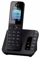 Радиотелефон Dect Panasonic KX-TGH220RUB черный автооветчик