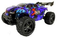 Радиоуправляемая трагги Remo Hobby S EVO-R Brushless V2.0 (синяя) 4WD 2.4G 1/16 RTR, RH1665V2-BLUE