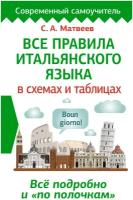 Все правила итальянского языка в схемах и таблицах Матвеев С. А