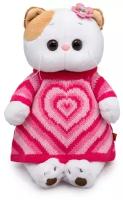 Мягкая игрушка «Ли-Ли в вязаном платье с сердцем», 27 см