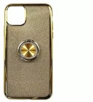 Чехол iPhone 11 Pro Max Shine&Ring (золото)