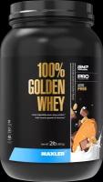 Протеин Maxler 100% Golden Whey, 908 гр., шоколадно-арахисовая паста