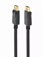 Кабель DisplayPort Filum FL-C-DP1.2M-DP1.2M-1.8M 1.8 м, ver.1.2, медь, черный, разъемы: Display port male- Display port male, пакет