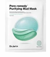 Dr.Jart+~Очищающая тканевая маска с зеленой глиной~Pore Remedy Purifying Mud Mask