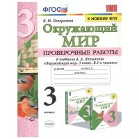 УМК проверочные работы ПО предм.ОКР.МИР 3 класс. Плешаков. Ф