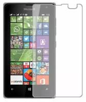 Microsoft Lumia 532 Dual SIM защитный экран Гидрогель Прозрачный (Силикон) 1 штука