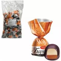 Конфеты шоколадные красный октябрь «Барокко», сливочно-кофейный крем, 1000 г, пакет