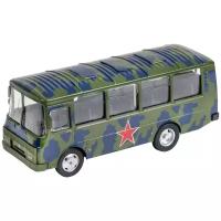 Автобус Autogrand Russian series ПАЗ-32053 армейский 49027 1:43, 19 см