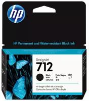Картридж HP 3ED70A №712 Черный для Designjet T230/T630