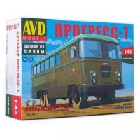 Сборная модель AVD MODELS Штабной автобус Прогресс-7 (1415AVD) 1:43