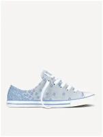 Кеды Converse (конверс) Chuck Taylor All Star Dainty 547150 светло-голубые (36)