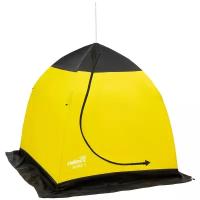 Палатка для рыбалки одноместная HELIOS NORD-1, желтый