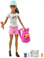 Barbie Mattel Кукла Барби - Поход с щенком (Barbie Hiking Doll and Puppy)