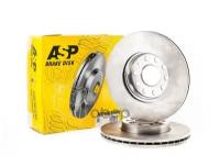 Asp тормозной диск audi a3, skoda octavia, vw golf 1.6-2.0tdi 03 передний d=288mm 410203