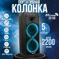 Акустическая колонка ELTRONIC 20-58 DANCE BOX 500 2*8" динамика