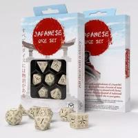 Набор кубиков для настольных ролевых игр Q-Workshop Japanese Dice Set Deep Night Firefly